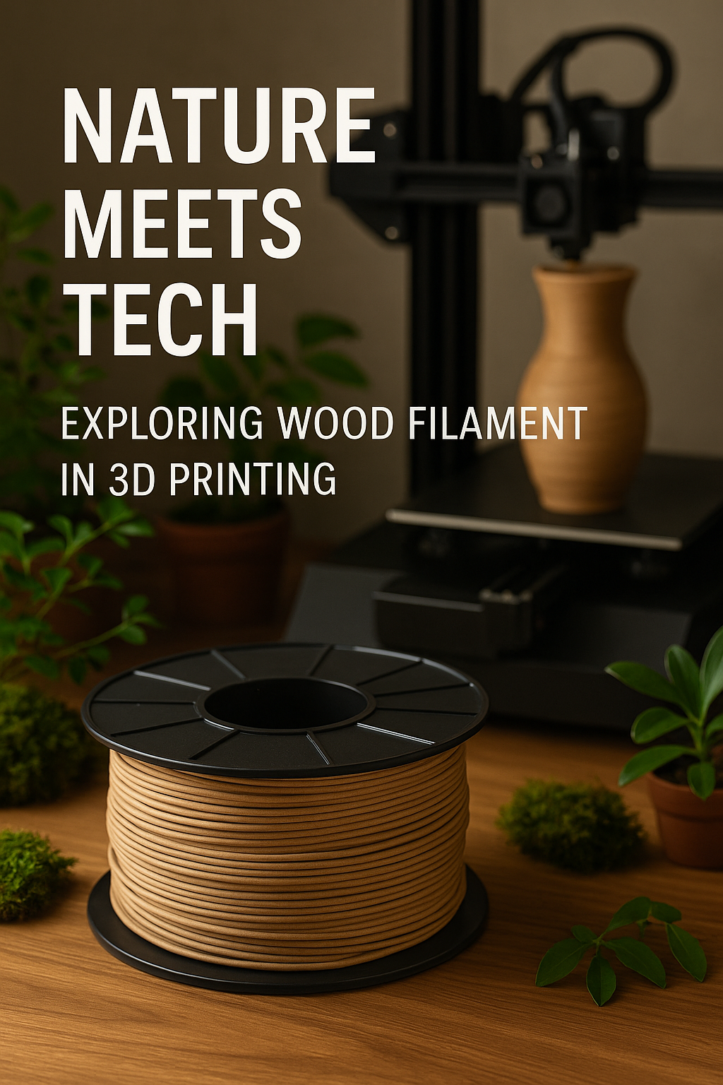 Wood-Infused Filament in 3D Printing: Blending Nature with Innovation